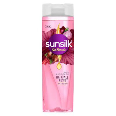 Sunsilk Onion & Jojoba Oil Hairfall Resist Oil Blends Shampoo | (370 ml)