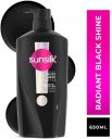 SUNSILK Radiant Black Shine Shampoo (650 ml)...