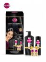 Sunsilk Shiny Hair Combo - Radiant Black Shine Shampoo+Conditioner & 2 Super Shine Serum...