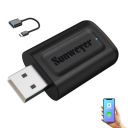 Sunweyer 2025 Latest Wireless CarPlay & Android Auto Adapter 2 in 1 Auto Connect Box...