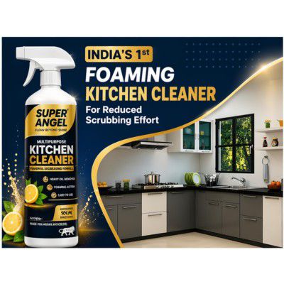 SUPER ANGEL Kitchen & Chimney Degreaser/Cleaning Spray – 500 ml