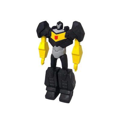 SUPER TOY Robot Shape Eraser for Kids | 3D Transformer Style Puzzle Eraser | Cute Cartoon Rubber Eraser for School Stationery, Birthday Return Gift for Boys & Girls