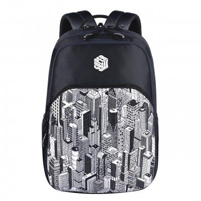 Superbak Montana 39 Ltrs School Laptop Backpack (India Ink-Black), One Size (LBPMNTNA5201)