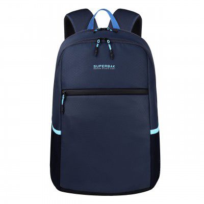 Superbak Scout 30 Ltrs Laptop Backpack (Navy-Sky), One Size (LBPSCOUT0005)