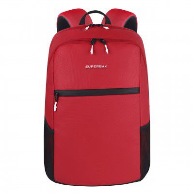 Superbak Scout 30 Ltrs Laptop Backpack (Red-Black), One Size (LBPSCOUT0901)