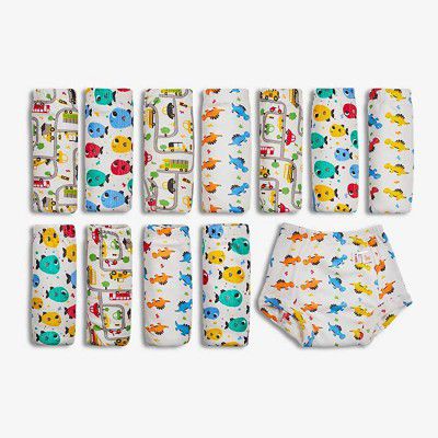 Superbottoms Padded Underwear-Pack of 12 (Size 3)