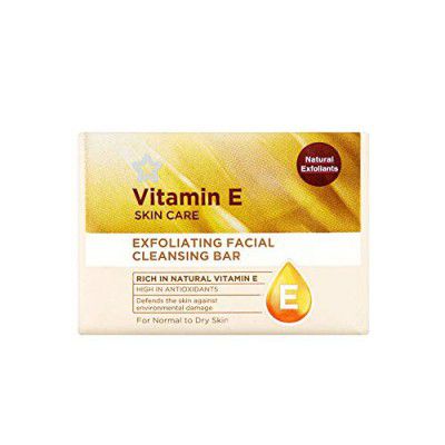 Superdrug S/D Vit E Face Cleansing Scrub Bar 100g
