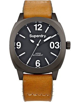 Superdry Thor Midi Analog Black Dial Womens Watch-SYL116TT