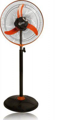 SUPERLEX Rapido SBFF01 Bullet 400 mm Ultra High Speed 3 Blade Pedestal Fan  (Orange, Pack of 1)