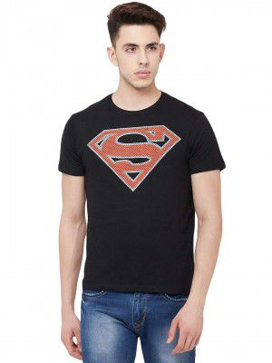 Superman by Free Authority Regular Fit Men T-Shirt
