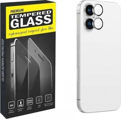 SuperX Back Camera Lens Glass Protector for Iphone 16 & 16 Plus 