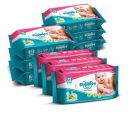 Supples Baby Wet Wipes with Aloe Vera and Vitamin E - 72 Wipes/Pack (Pack of 9)...