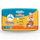 Supples Comfy Diapers, Medium (M), 34 Count, 7-12 Kg, 10 hrs Absorption and Cottony Soft Material Diaper Pants...