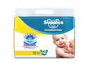 Supples Premium 12 Hrs Absorption Zig Zag Channel Baby Diaper Pants (0-5Kg), 80 Piece, White (NB -80’s)...