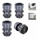 SUPRO Anti Vibration Pads for Washing Machine, Washing Machine Stand, Floor Trays, Refrigerator Stand, Height Adjustment (4 Pcs Set) (Hight Adjuster)...