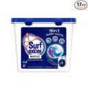 Surf Excel Matic 3 in 1 Smart Shots 17 pcs, Laundry Detergent Pods Tough Stain Removal in Front Load & Top Load Washing Machines, Fragrance + Care...
