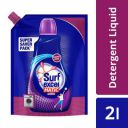 Surf Excel Matic Front Load Liquid Detergent Refill Pouch - Super Saver Pack Specially Designed For 100% Tough Stain Removal In Frontload Machines, 2 L...