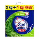 Surf Excel Matic Top Load Detergent Powder, 3 Kg + 1 kg Free...