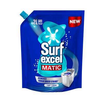 Surf Excel Matic Top Load Liquid Detergent 5L Refill Pouch