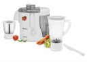 Suryaflame Kitchen Super Chef 550-Watt Heavy Duty Juicer Mixer Grinder with 2 Jars & Spanne...