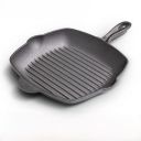 Suzec 30 cm Grill Pan, Non-Stick Die Cast Grilling Pan, Red...