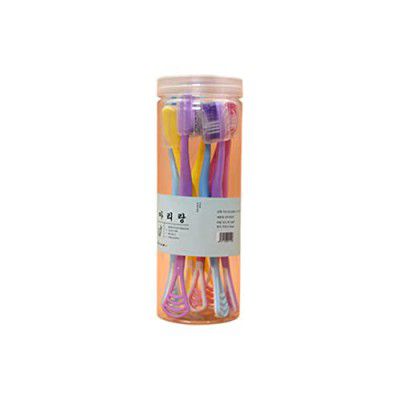 Suzec 8pcs 2 in 1 Multi Coloured Tooth Brush Case Cover with Cap and Holder Silicone Portable Soft Plastic Antibacterial Anti-Dust - Essential Travel Accessory