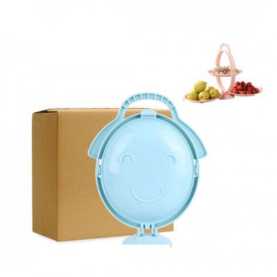 Suzec Five trellised Family Fruit Dessert Set, Creative Snack Dish,Multi Color