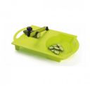 Suzec Plastic and Metal Cut N Wash Chopping Board with Knife Cut-N-Wash...