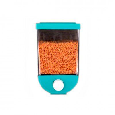 Suzec Push Button Storage Container/Wall-Mounted Storage Container/Punch Free Press Type Storage Tank 1100 ml