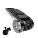 Suzec U2+ Car Dash Cam with Front and Rear Camera, Zinc Alloy Body...