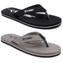 Svaar Combo of 2 Pairs of Comfortable Slippers For Men...