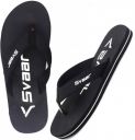 Svaar  Men Flip Flops  (Black , 7)...