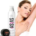 Svish On The Go Hair Removal Spray for Women Pack of 1(200ml)| Made Safe Certified |Painless Body Hair Removal Cream Spray For Hands,Legs & Under Arms & Intimate Areas |Post Hair Removal Cream(25gm)...