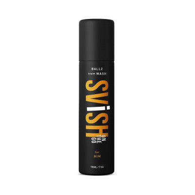 SVISH ON THE GO | Intimate Hygiene Wash For Men | Anti Itch, Anti Odour | Pack of 1 | 75ML