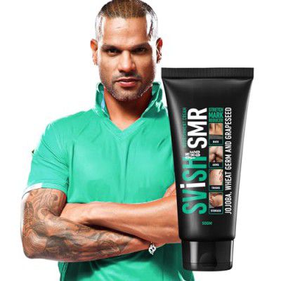Svish On The Go Nourishment Cream for Stretch Marks |50G| Improves Appearance of New and Old Stretchmarks | oil & Grapeseed oil