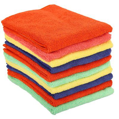 Swachh Touch Microfiber Cleaning Cloth - 10 pcs - 30x30 cms - 300 GSM