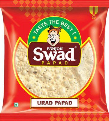 Swad Urad Dal Snack Special Papad -Medium Spicy (400 g)