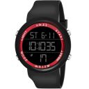SWADESI STUFF Digital Boys Watch (Multicolor Dial, Black Band) with Day and Date Display...