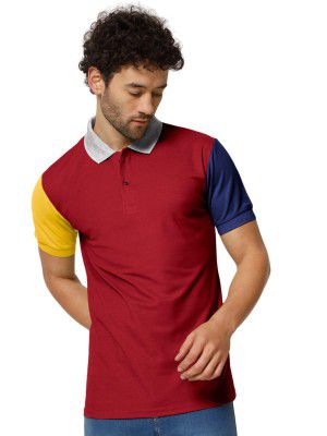 SWADESI STUFF Trendy Half Sleeve Regular Fit Men's Polo