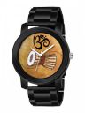 SWADESI STUFFMen Black Dial Metal Straps Analogue Watch-metal black 9b...