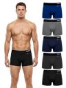 SWAGR 5 Pack Men's Super Combed Cotton Underwear Trunks...