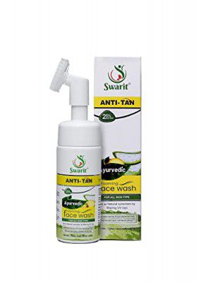 Swarit Ayurvedic Anti-Tan Foaming facewash (150ml)