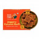 Sweet Karam Coffee Jaggery Coconut Burfi Squares – 150grams...
