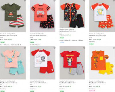 Sweetie Pie Gold By Kothari Kids Apparel Combos Starts ₹124