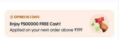 Swiggy Instamart Big Loot : Swiggy Credited upto 5 lakh Swiggy Cash in Some Specific Accounts