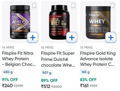 Swiggy Instamart Loot : Fitspire Proteins