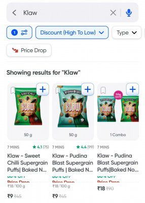 Swiggy Instamart Loot: Klaw Start At Rs 9