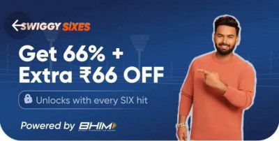Swiggy IPL LOOT: Get Rs.130 Off On Min. Rs.200