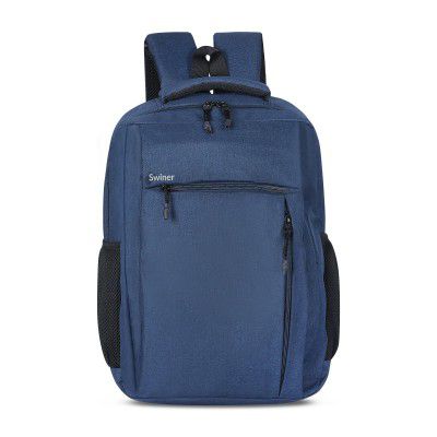 Swiner Casual Laptop Backpack 15.6 inch Unisex, Waterproof Office Bag/College Bag/School Bag/Everyday Bag