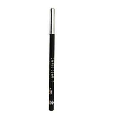 Swiss Beaut Water Proof Make Up Glimmerliner Eye Pencil Pack of 4, Black-101, 6.8g